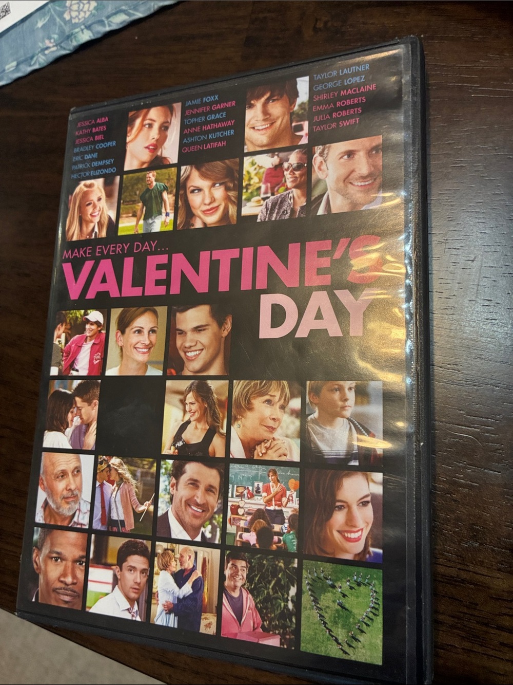 Valentine's Day DVD - Pink & Black Cover